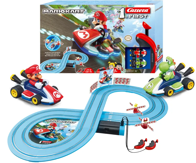 CARRERA First 20063026 Nintendo Mario Kart - Mario And Yoshi 2,4m