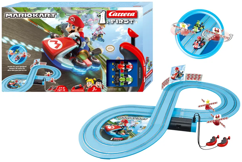 CARRERA First 20063026 Nintendo Mario Kart - Mario And Yoshi 2,4m