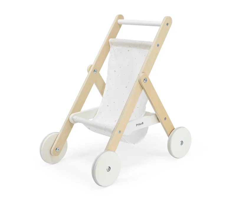 VIGA 44236 PolarB Drewniana Spacerówka Dla Lalek