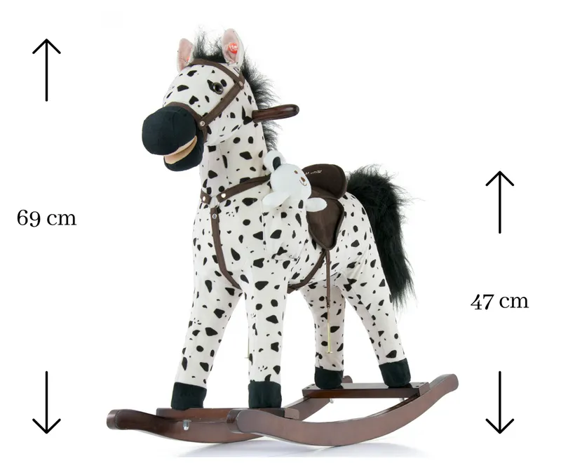 MILLY MALLY Koń Mustang Black Dot