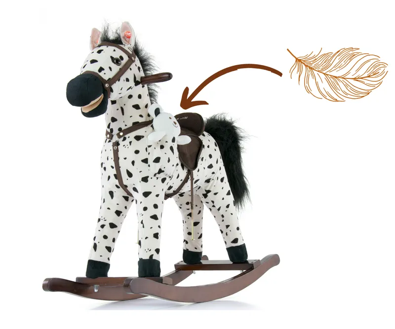 MILLY MALLY Koń Mustang Black Dot