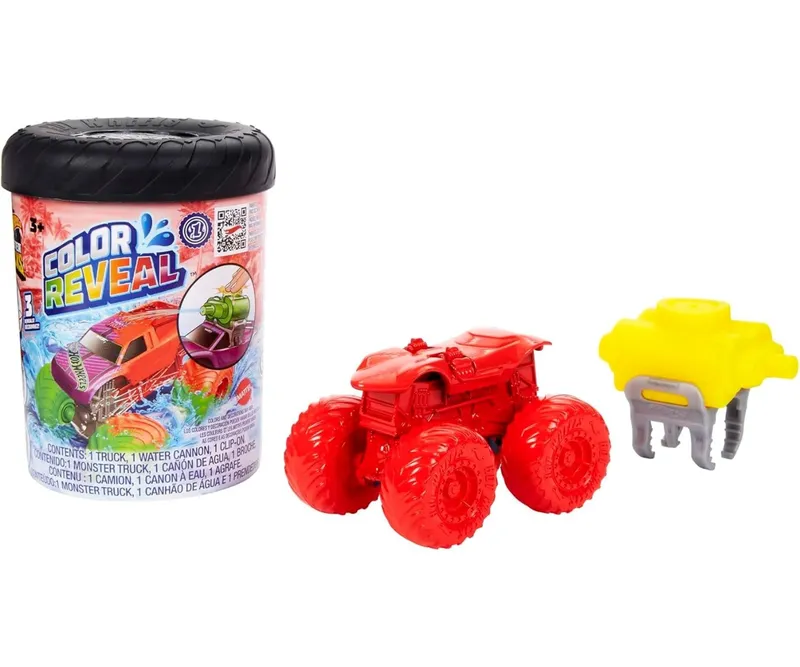 MATTEL HJF39 Hot Wheels Monster Trucks Color Reveal