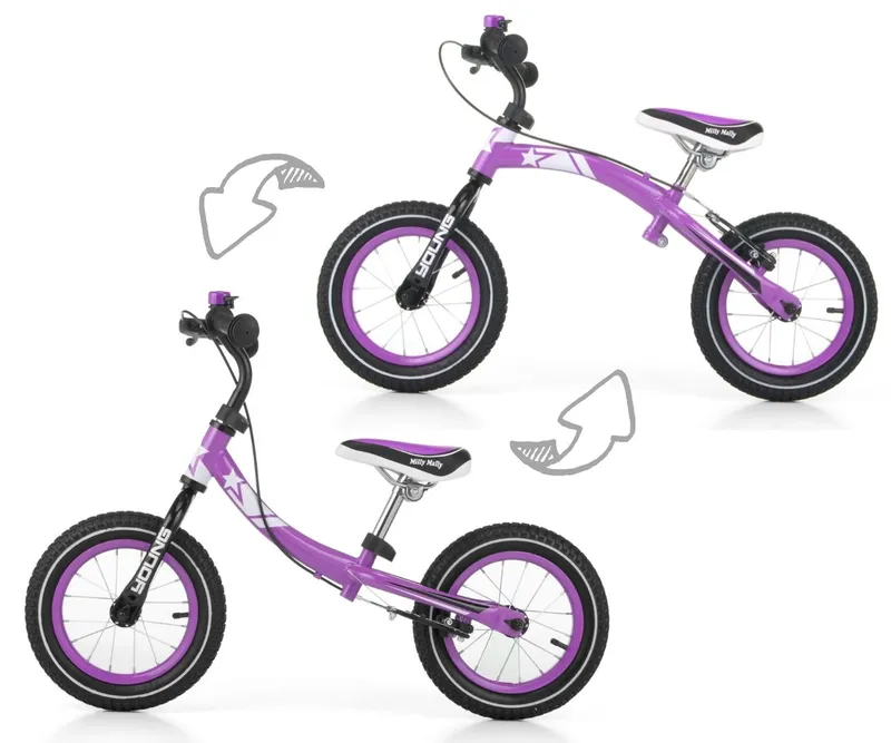 Rowerek Biegowy Young Violet MILLY MALLY