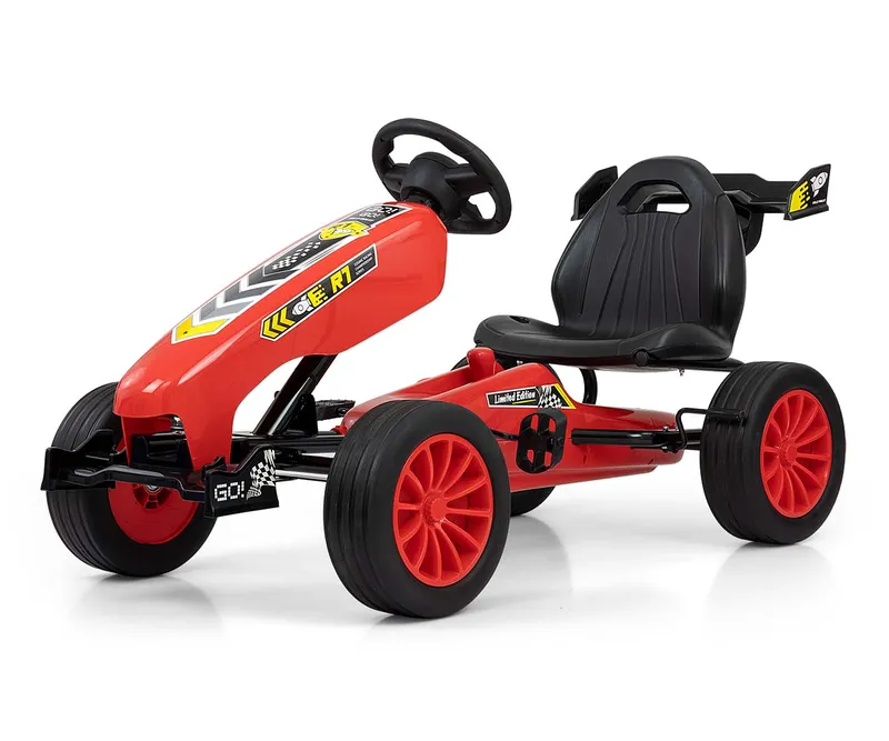 Gokart Na Pedały Rocket Red MILLY MALLY