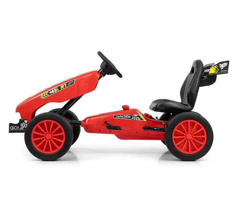 Gokart Na Pedały Rocket Red MILLY MALLY