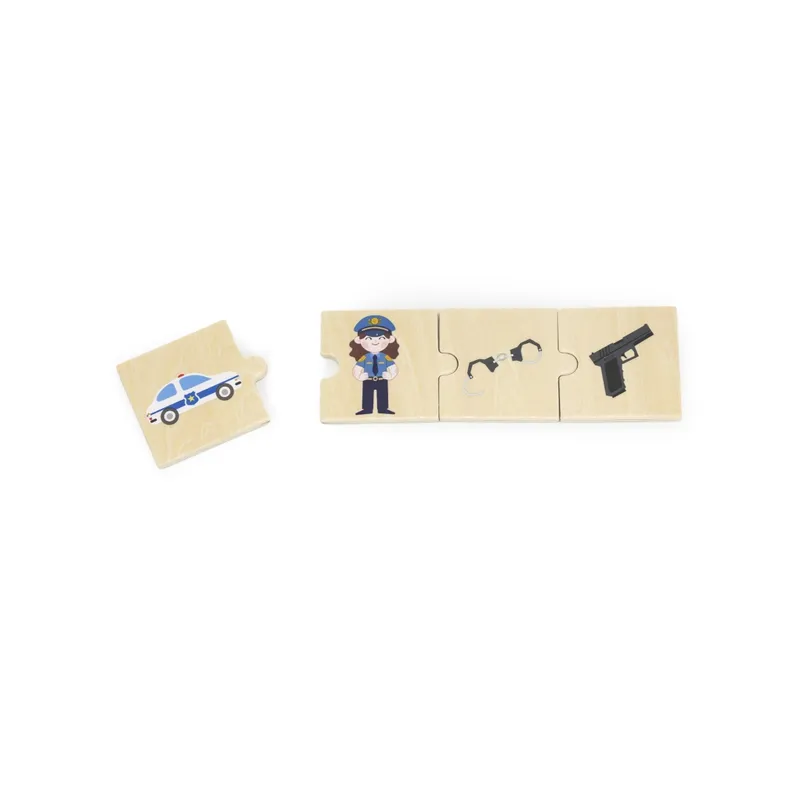 VIGA 44749 Zestaw Puzzli - Dopasuj Zawody Z Narzędziami