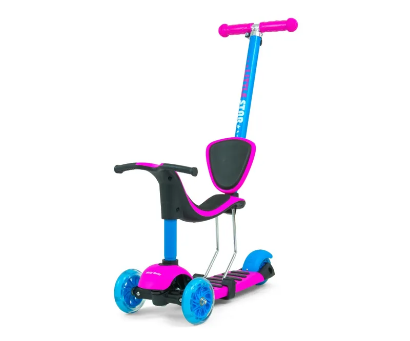 MILLY MALLY Scooter Little Star Pink-Blue