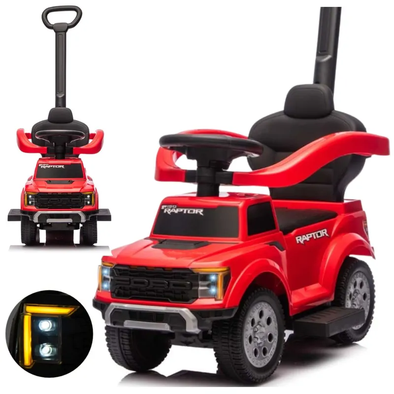 MILLY MALLY Pojazd Z Rączką FORD F-150 3w1 Red