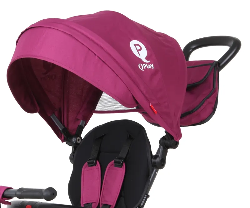 QPLAY Rowerek Trójkołowy Rito Plus Purple
