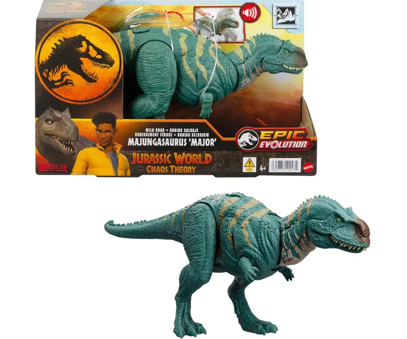 MATTEL HTK76 Jurassic World Chaos Theory Majungasaurus