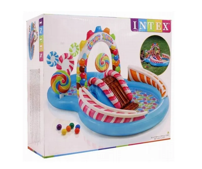 INTEX 57149NP Wodny Plac Zabaw Candy 295cm X 191cm X 130cm