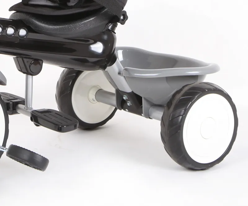 QPLAY Rowerek Trójkołowy Comfort Grey