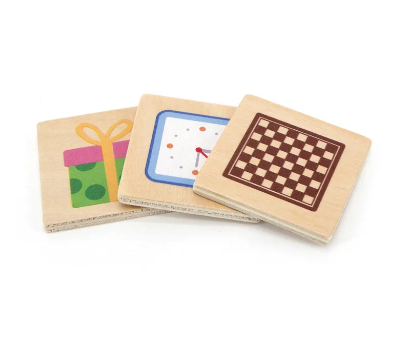 VIGA 44506 Puzzle - Zestaw Do Nauki Kształtów