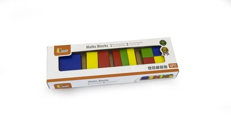VIGA 58647 Klocki Matematyczne - Ułamki