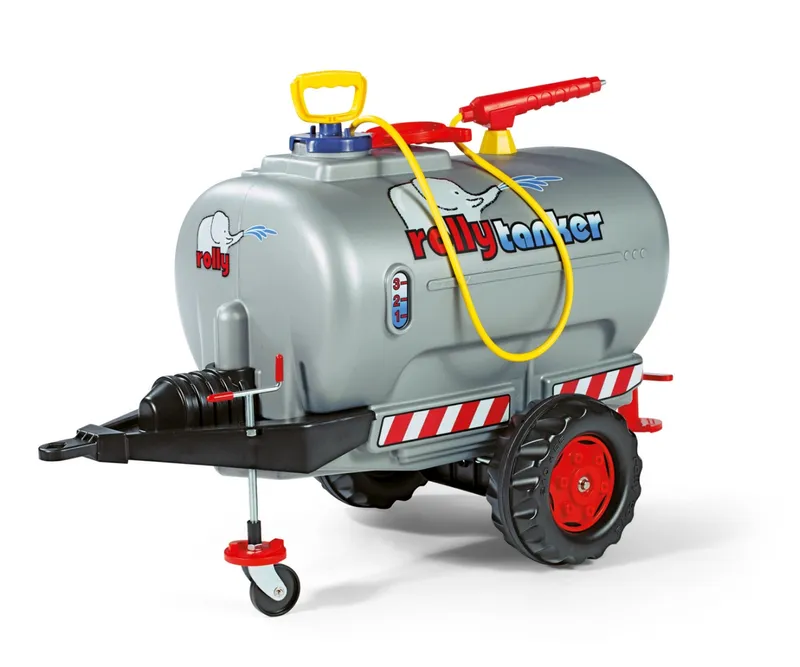 ROLLY TOYS 122776 Cysterna ROLLY Tanker Z Pompą I Sikawką 1-OŚ - Szara