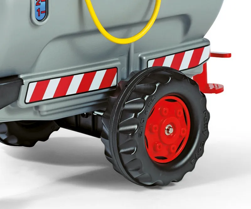 ROLLY TOYS 122776 Cysterna ROLLY Tanker Z Pompą I Sikawką 1-OŚ - Szara