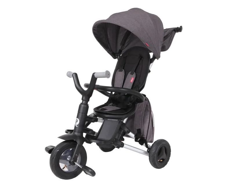 QPLAY Rowerek Trójkołowy Nova+ Rubber Grey