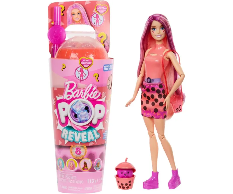 MATTEL HTJ22 BARBIE Pop Reveal Bubble Tea Mango