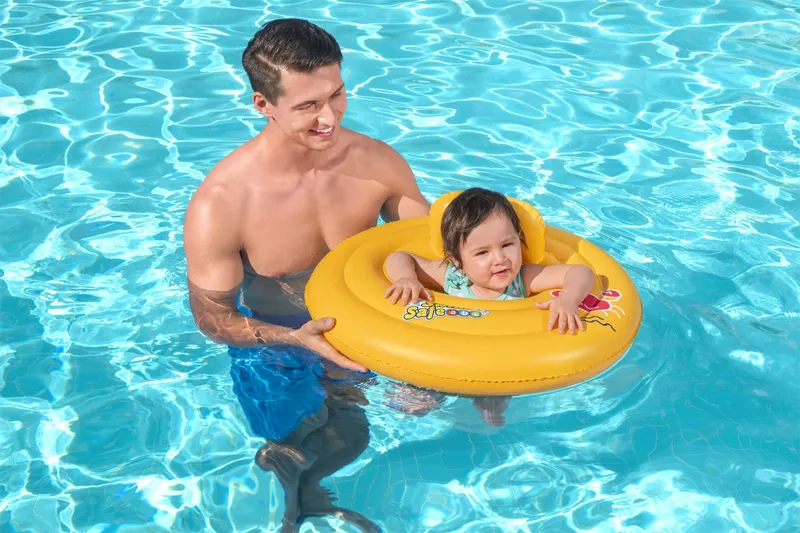 BESTWAY 32096 Siedzisko Do Nauki Pływania Kółko Swim Safe Step A 69cm
