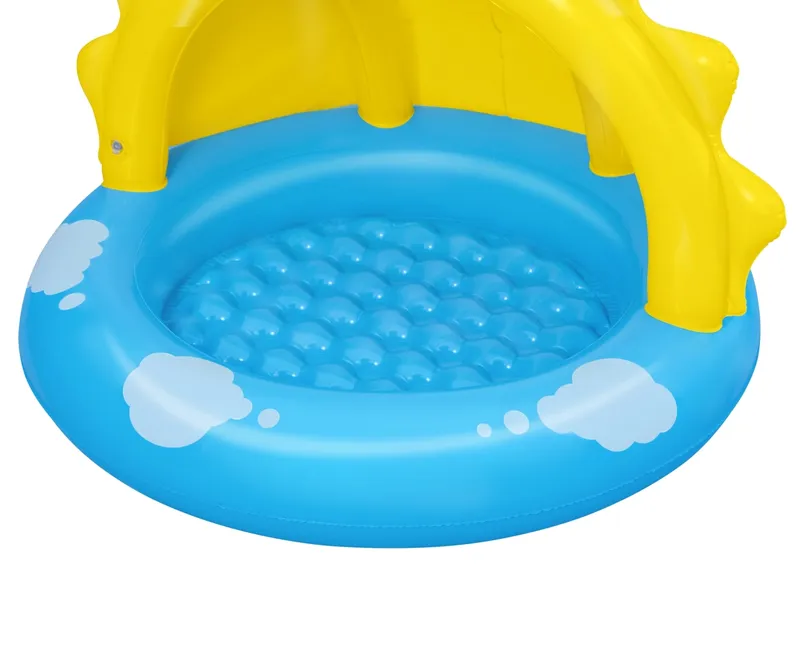 BESTWAY 52637 Basenik Dmuchany Z Daszkiem I Pompowanym Dnem Słoneczko 1.01m