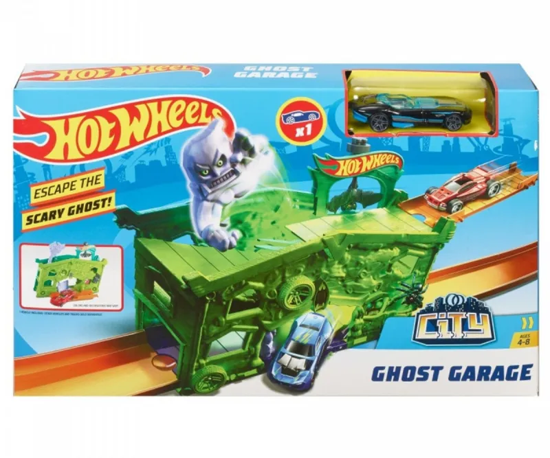 MATTEL FJN38 Hot Wheels Garaż Duchów