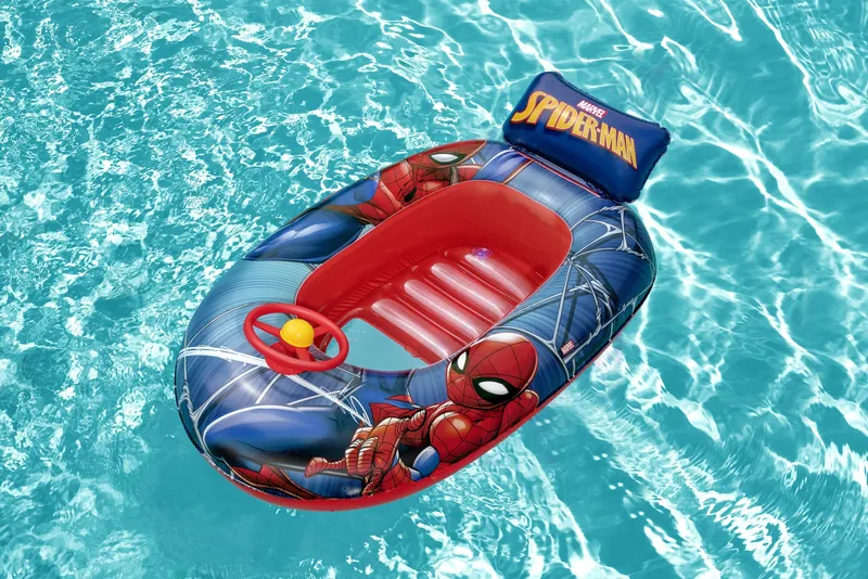 BESTWAY 98009 Spider-Man Łódka Do Pływania 1.12m X 71cm