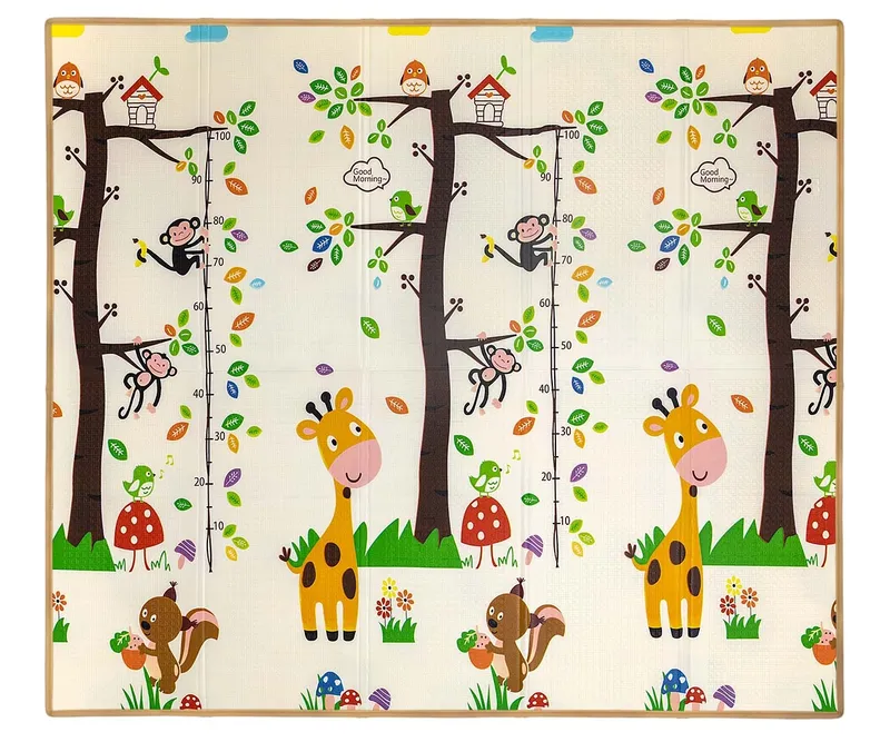 MILLY MALLY Mata Piankowa Składana Play Savanna And Tree T1