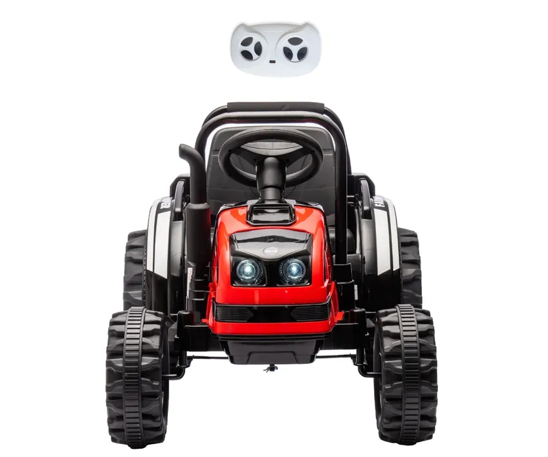 MILLY MALLY Pojazd Na Akumulator Traktor Z Przyczepą Farmer Red