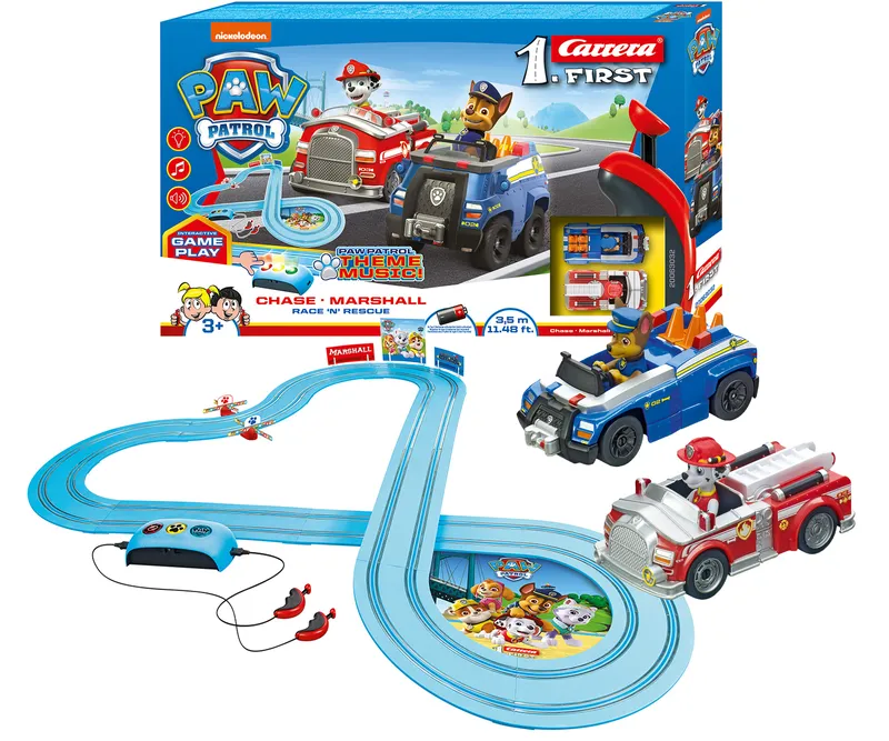 CARRERA First 20063032 Paw Patrol- Race 'n' Rescue 3,5m