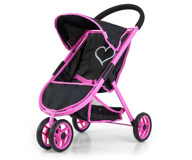 MILLY MALLY Wózek Dla Lalek Susie Prestige Black