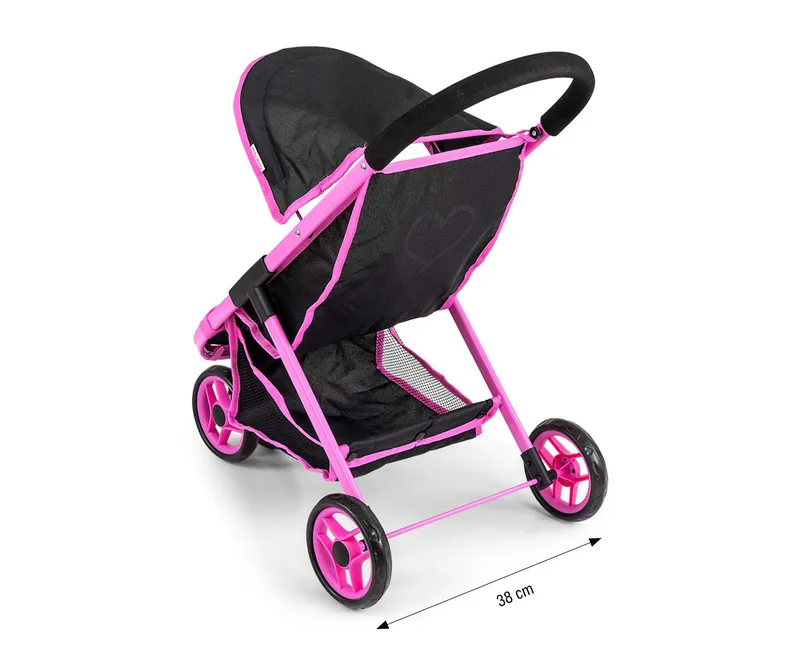 MILLY MALLY Wózek Dla Lalek Susie Prestige Black