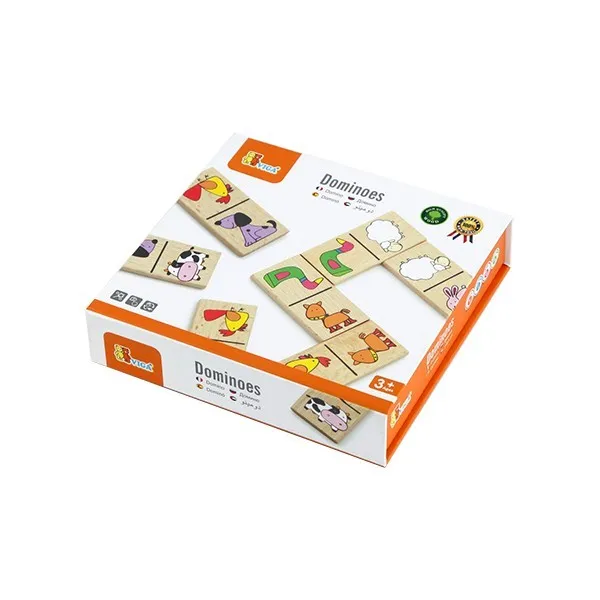 VIGA 59622 Gra Domino - Zwierzęta