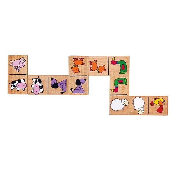 VIGA 59622 Gra Domino - Zwierzęta