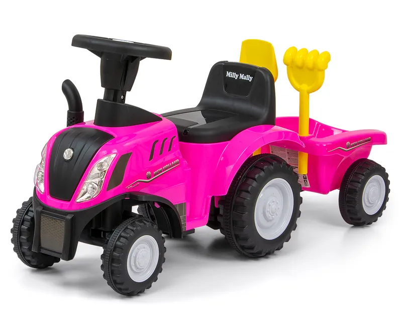 MILLY MALLY Pojazd NEW HOLLAND T7 TRAKTOR Pink