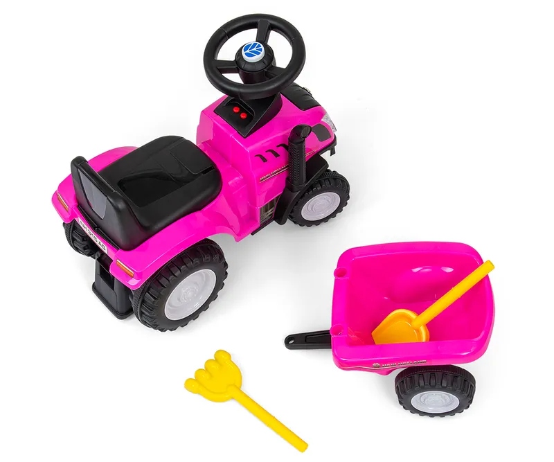 MILLY MALLY Pojazd NEW HOLLAND T7 TRAKTOR Pink