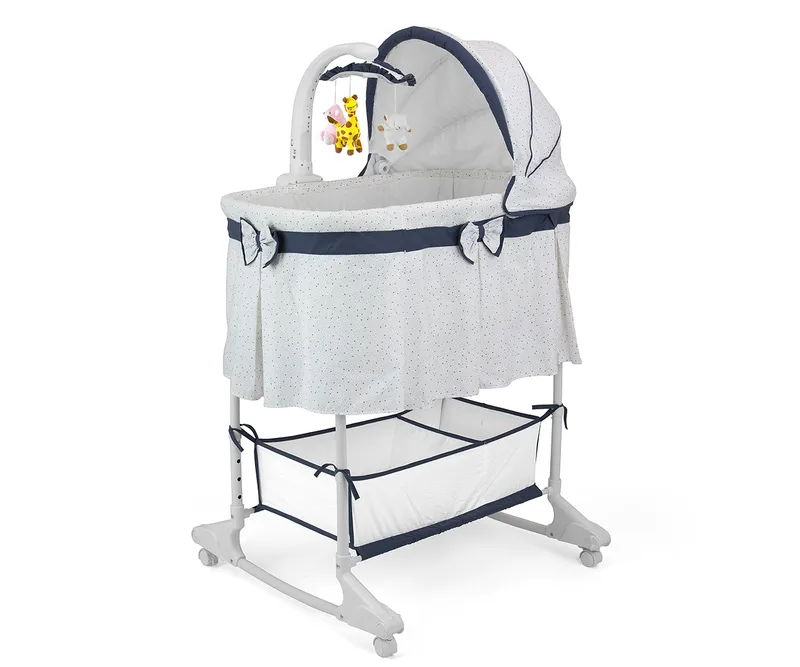 MILLY MALLY Kołyska Z Pilotem Simple Gray