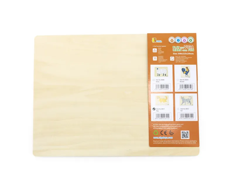 VIGA 44611 Puzzle Na Podkładce Z Uchwytami - Pies