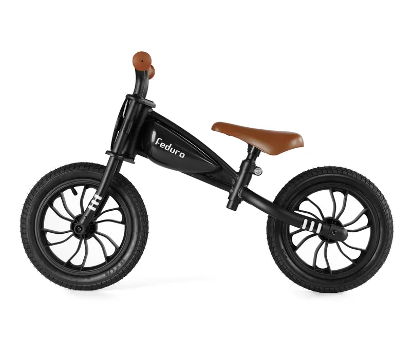 QPLAY Rowerek Biegowy Feduro Black