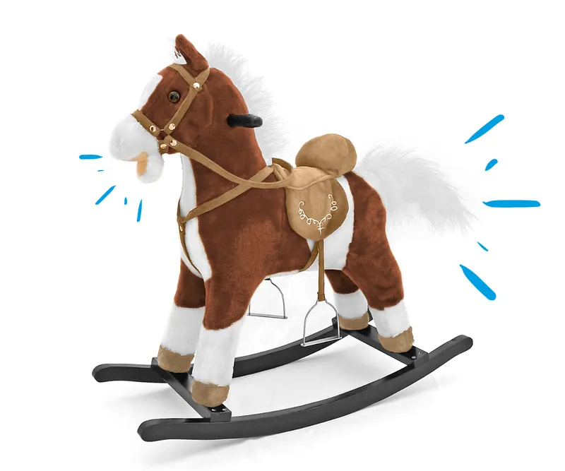 MILLY MALLY Koń Mustang Ciemny Brąz