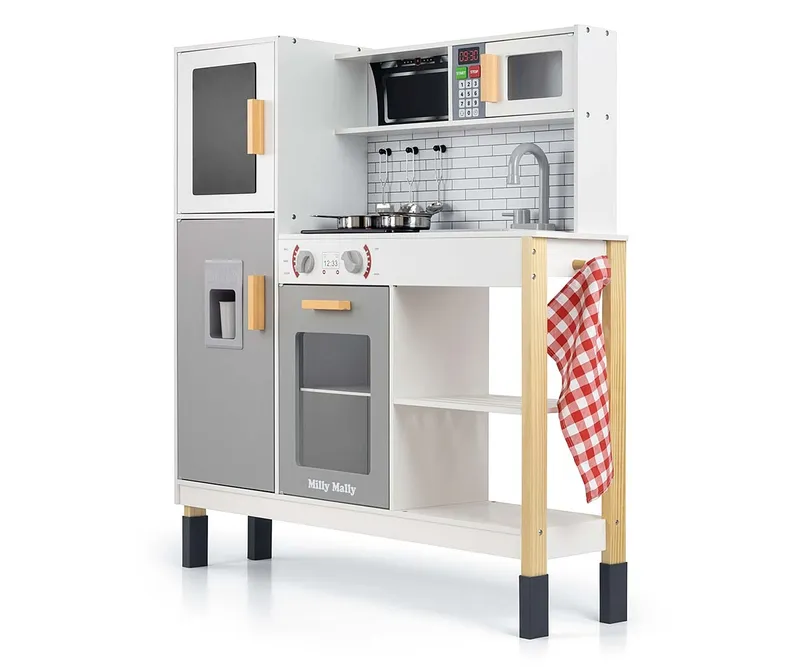 MILLY MALLY Drewniana Kuchnia Esket Grey