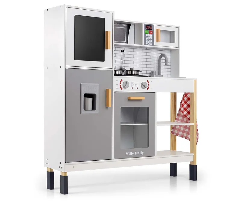 MILLY MALLY Drewniana Kuchnia Esket Grey
