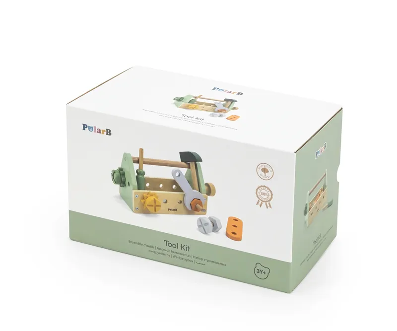 VIGA 44229 PolarB Skrzynka Z Narzędziami - Pastel