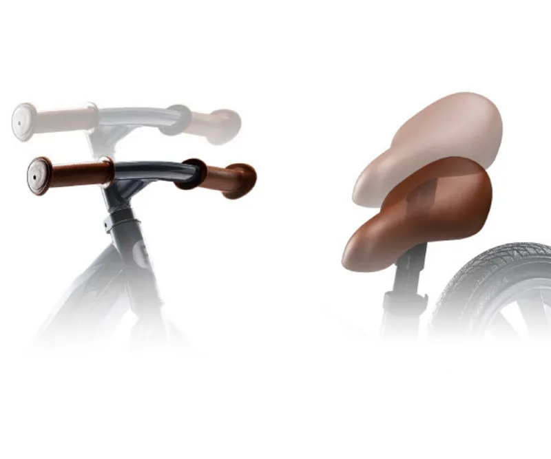 QPLAY Rowerek Biegowy Racer Brown