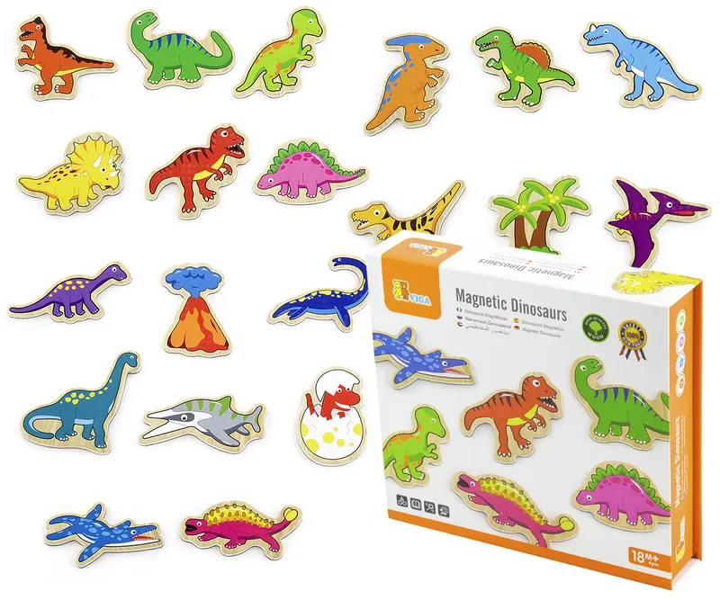 VIGA 50289 Magnesy Dinozaury