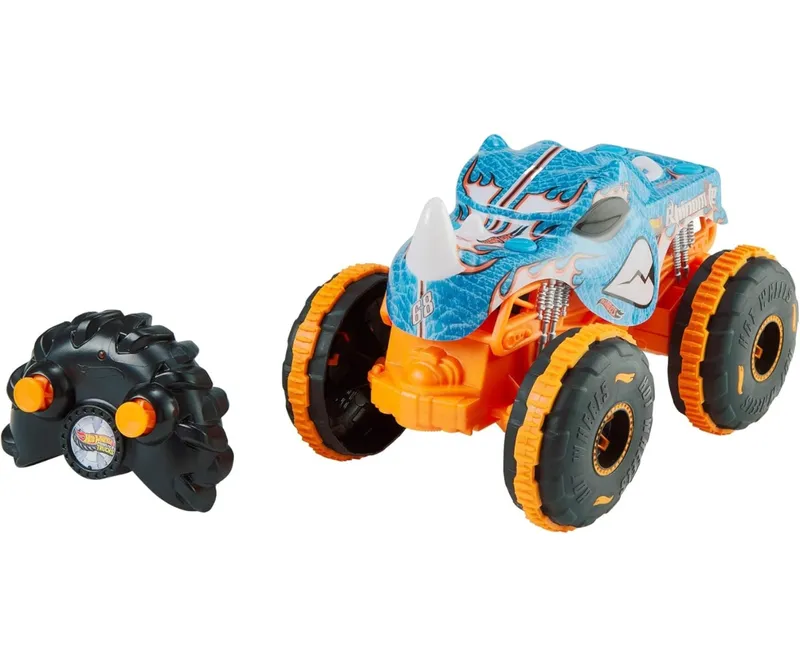 MATTEL JBK11 Samochód RC Hot Wheels Monster Truck Rhinomite