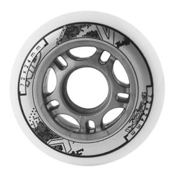 Pu 72x24 82A Kółka (4 Szt.) NILS Extreme - Białe