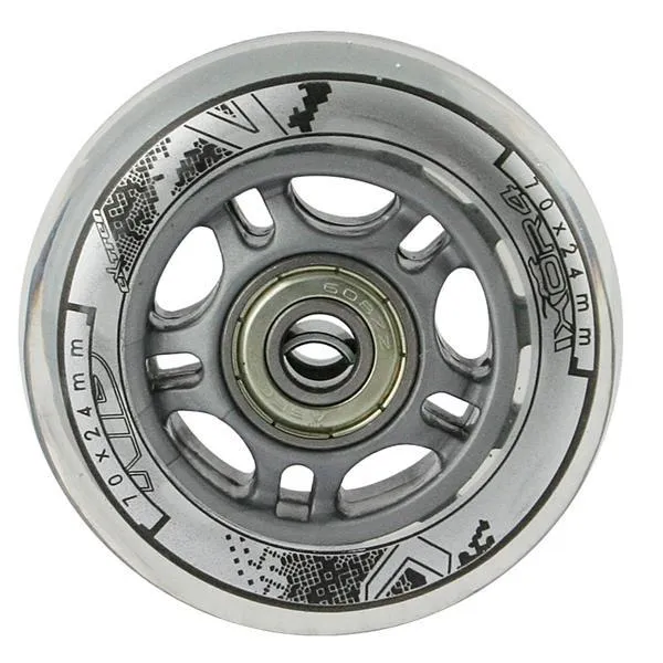 Pu 70x24 82A Przezroczyste (4 Szt.) + ABEC-7 (8 Szt.) Zestaw NILS Extreme