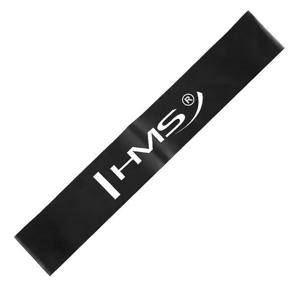 GU04 Black 1.2 x 50 x 600 mm Guma Do Ćwiczeń Hms