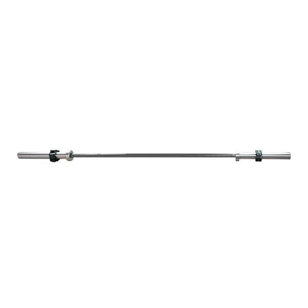 GO700 Gryf Olimpijski 220 cm Hms Z Zaciskami Lock Jaw Red