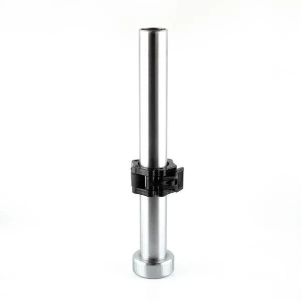 GO700 Gryf Olimpijski 220 cm Hms Z Zaciskami Lock Jaw Red